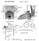 Limekiln Duncton Kilns Brickwork sketch template