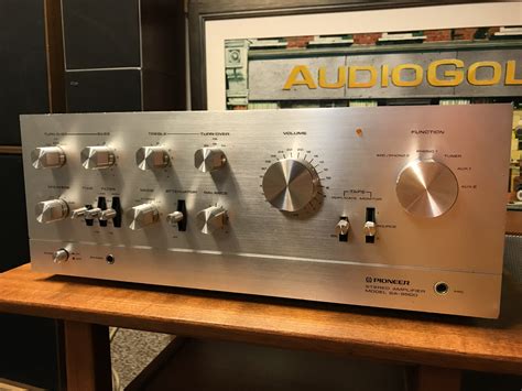 vintage pioneer amplifier sa  audio gold