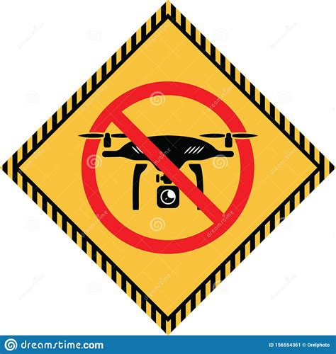 drone allowed sign stock vector illustration  prohibited