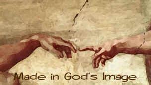 god created man   image  likeness images poster