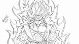 Goku Coloring Saiyan Super Pages Omni Sketch Xeno Form Trending Days Last sketch template