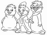 Coloring Pages 90s Cartoons Cartoon Clipart Colouring Library High Chipmunks Alvin Quality sketch template