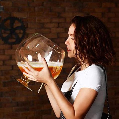 Xin Giant Wine Glass Oversized Large Wine Glass Lead Free Crystal