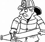 Coloring Firefighter Coloringcrew Fire Pages Firemen Fighters sketch template