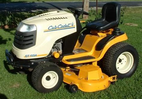 Cub Cadet Gt 1554 Riding Lawn Mower 54 Deck And Hydrostatic For Sale