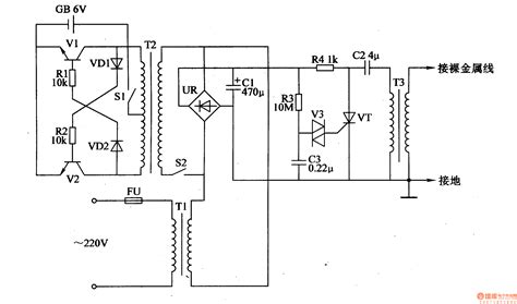 electric fence control circuit  controlcircuit circuit diagram seekiccom