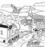 Train Thomas Coloring Pages Easter Printable Print sketch template