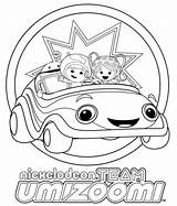 Umizoomi Nickelodeon Coloring4free Printable Ausmalbilder Coloringhome Dxf Q1 sketch template