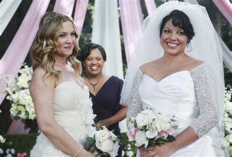 Callie And Arizona Best Grey S Anatomy Weddings Popsugar
