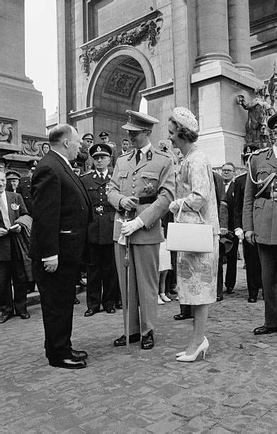 King Baudouin And Queen Fabiola At Belgium S National Day