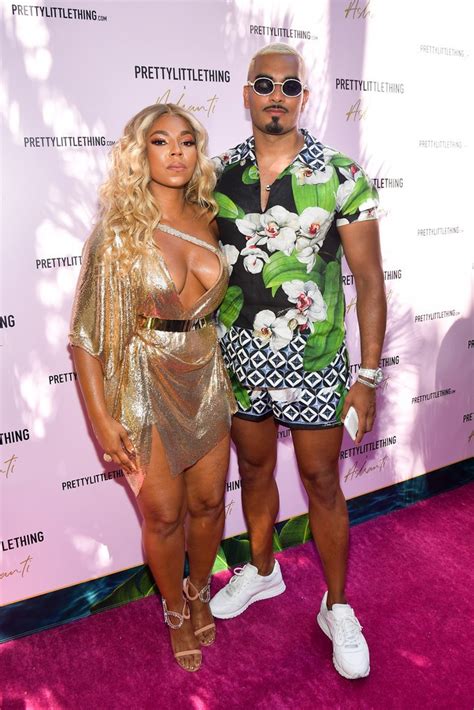 ashanti sexy at prettylittlething launch party the