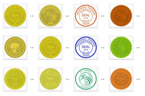 company seals app digital company seals business stamps  stamps company chops