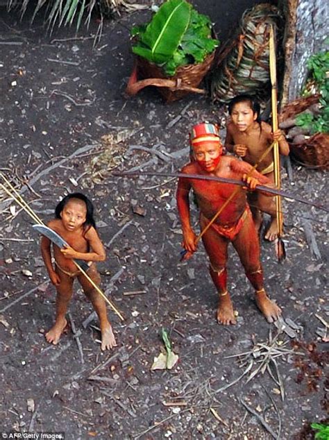 ten amazonian tribespeople killed by gold prospectors daily mail online