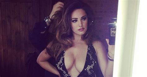 kelly brook gets boob tastic on instagram posts a string of cleavage