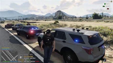 Gta V Fivem Roleplay Patrolling On A Monday Night In Glrp Youtube