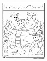 Hidden Summer Easy Printable Activity Kids Puzzles Activities Object Objects Kindergarten Pages Coloring Printables Preschool Woojr Choose Board sketch template