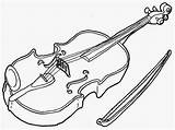 Violin Musicales Violines Cuerda Infantil Pegar sketch template