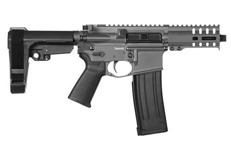 cmmg banshee 300 mk4 5 7x28mm pistol with sniper gray finish