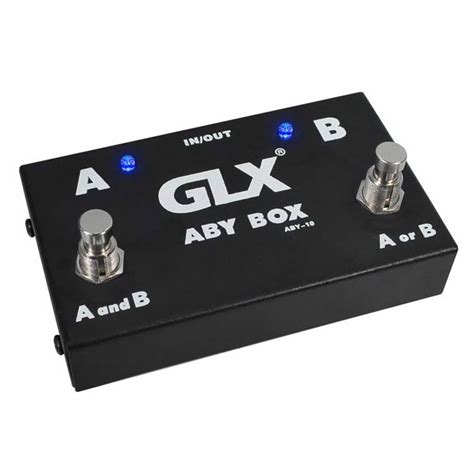 aby pedal guitar footswitch   switch box guitar effects change amps easily fratermusic