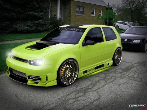 tuning volkswagen golf mk cartuning  car tuning