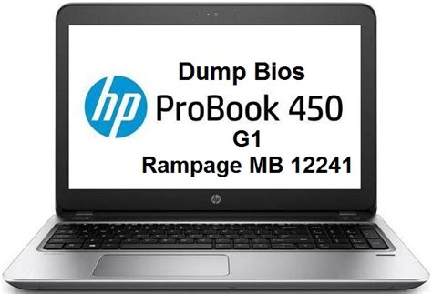 Dump Bios Hp Probook 450 G1 Rampage Mb 12241 Eeprombuy