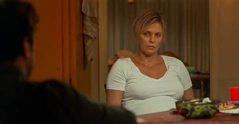 tully early buzz charlize theron stuns