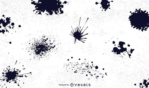 paint splash vector