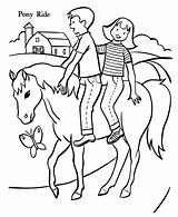 Coloring Horse Horses Pages Printable Kids sketch template