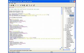 WME Visual Script Editor screenshot #2