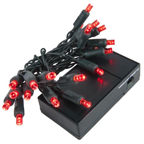 battery operated lights  red battery operated mm led christmas lights green wire