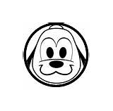 Coloring Pages Disney Pluto Emojis Disneyclips sketch template