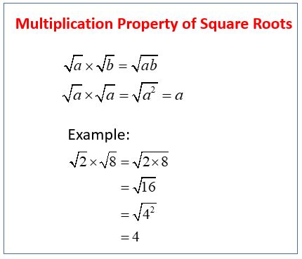 multiply squares roots radicalssolutions examples