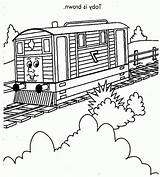 Coloring Thomas Book Popular Toby Pages sketch template