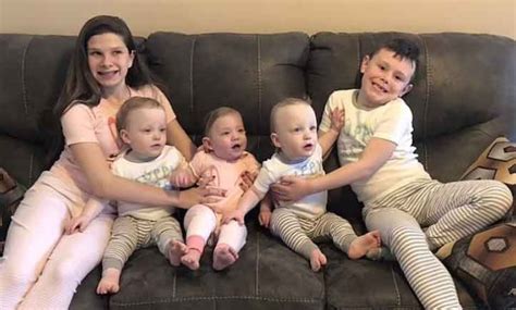 a woman gives birth to triplets in the course of five days it s a