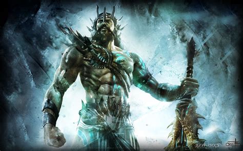 video games god  war poseidon mythology wallpapers hd desktop