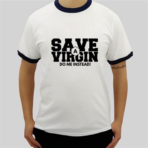 Save A Virgin T Shirt Tee Innuendo Rude Offensive Adult