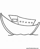 Boat Coloring Cartoon Cabin Cruiser Gif Maybe Lives Someone sketch template
