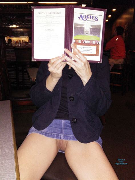 pantyless at the bar april 2016 voyeur web