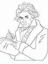 Beethoven Misti Coloringpagesforadult sketch template