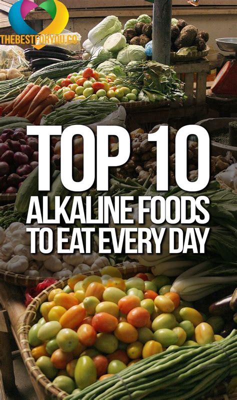 Top 10 Alkaline Foods To Eat Every Day Food Alkaline Foods Alkaline