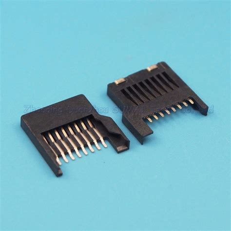 pcslot tf card slot holder micro sd card slot connectors memory card holder  plastic