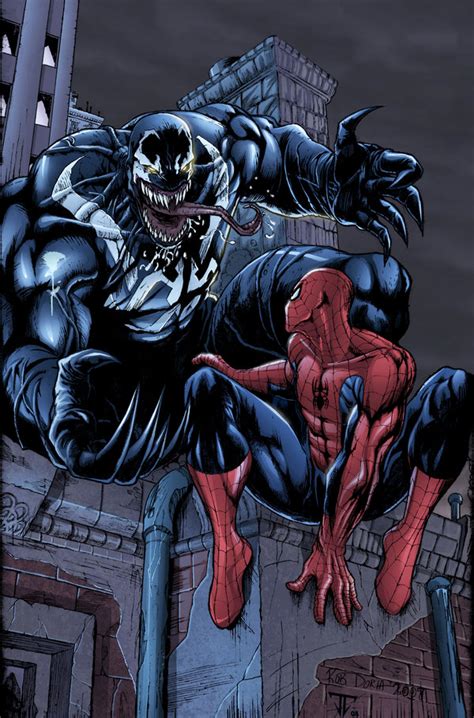 Venom Vs Spider Man By Juan7fernandez On Deviantart
