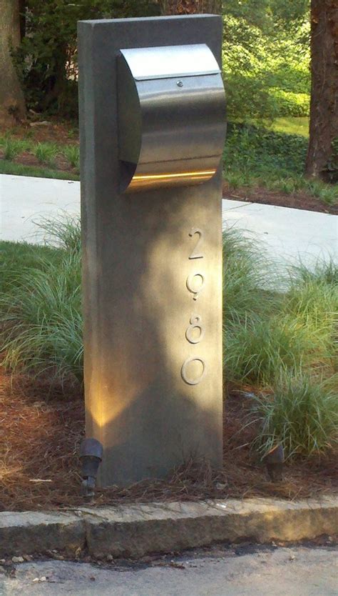 Good Looking Residential Mailboxes In Spaces Modern With