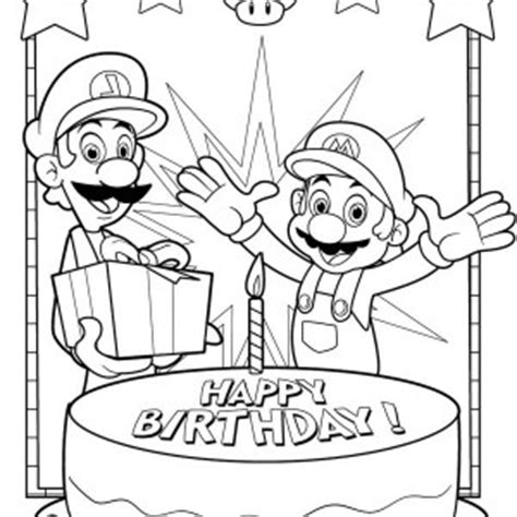happy birthday coloring pages  boys  getcoloringscom