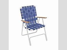 0138 Hi Back Web Chair, Blue : Lawn Chairs : Patio, Lawn & Garden