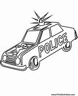 Police Coloring Car Pages Kids Cars Colouring Drawing Printable Emergency Vehicle Oto Tranh Clipart Color Mau Tap Cho Print Mobil sketch template
