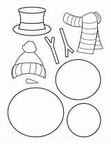 Snowman Template Printable Build Templates Own Crafts Easy sketch template