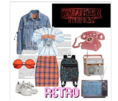 Stranger Things 80s Style Outfit Shoplook In 2021 Stranger Things