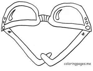 sunglasses coloring sheet coloring pages sketch template books