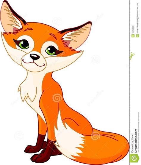 cute cartoon fox drawing cartoon characters cartoon drawings cute